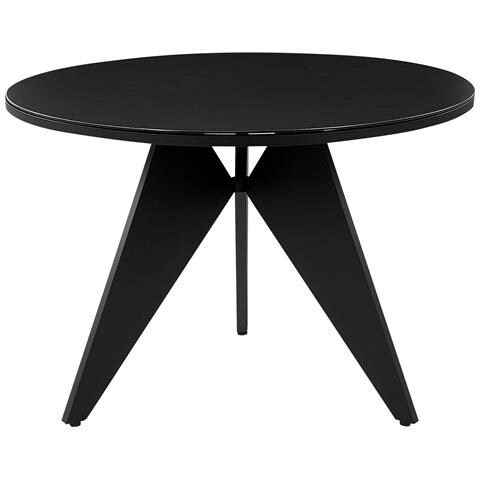 Set Da Pranzo 4 Posti Metallo Nero Grigio E Legno Chiaro Olmetto /busseto - Foto 8