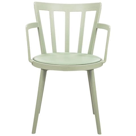 Set Di 4 Sedie Da Pranzo Verde Morill - Foto 8
