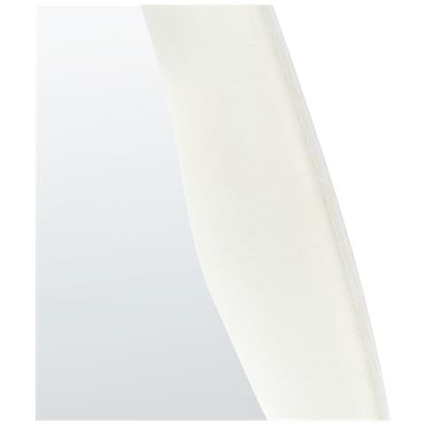 Specchio Da Parete Velluto Bianco 57 X 160 Cm Reigny - Foto 6