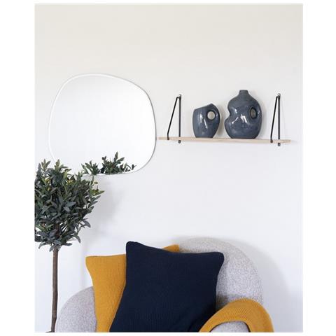 Mensola Arnhem - Nero - Metallo - 17x65x27 Cm - Foto 5