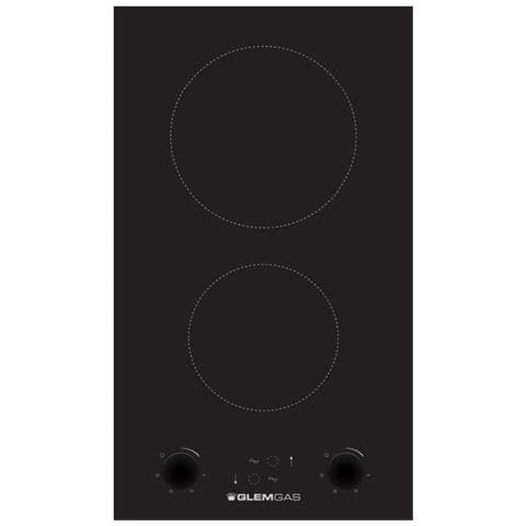 GTH32K01 piano cottura Nero Da incasso 29 cm Ceramica 2 Fornello (i) - Foto 1