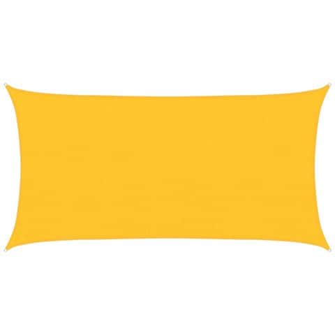 Vela Parasole 160 G /m Rettangolare Giallo 2x3,5 M In Hdpe - Foto 2
