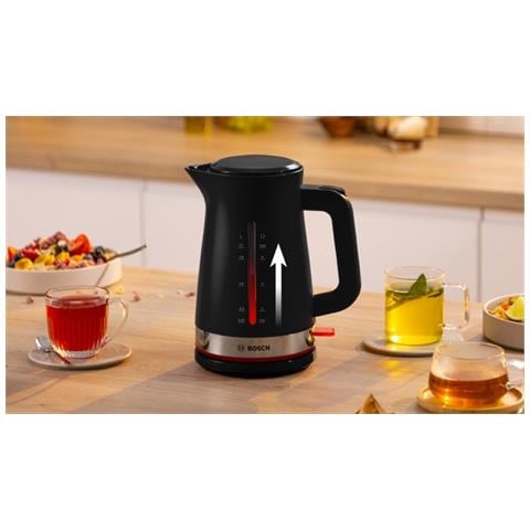 Bollitore Elettrico TWK4M223 1.7 L 2400 W Colore Nero - Foto 2