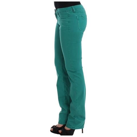 Jeans Verdi A Gamba Dritta - W26 - Foto 2