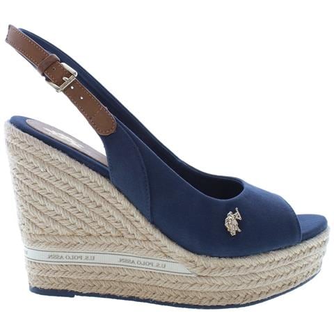 Aylin Sandals Sandali Tessile Scarpe Donna Blu Eu 36, Aylin005a Blu - Foto 1