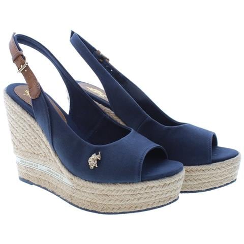 Aylin Sandals Sandali Tessile Scarpe Donna Blu Eu 36, Aylin005a Blu - Foto 2