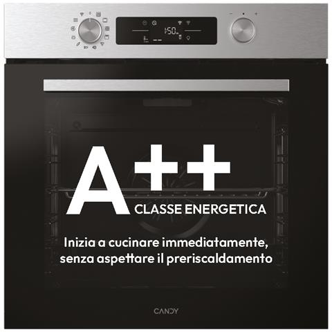 Forno Elettrico da Incasso Bake 800 33704009 Capacità 78 L Multifunzione Ventilato Colore Acciaio inox - Foto 1
