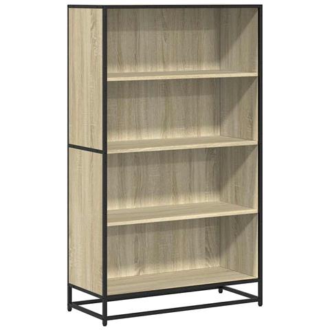 Libreria Rovere Sonoma 80,5x35x139 Cm In Truciolato - Foto 2