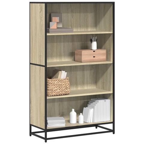 Libreria Rovere Sonoma 80,5x35x139 Cm In Truciolato - Foto 1