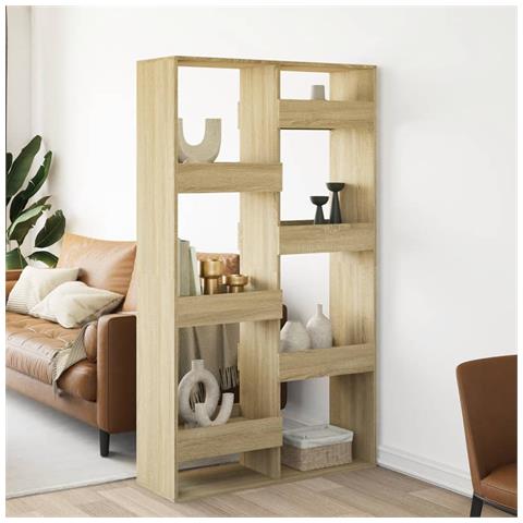 Divisorio Rovere Sonoma 100x33x175 Cm In Truciolato - Foto 1