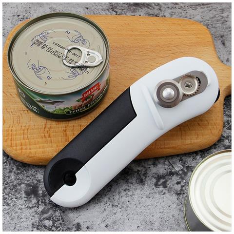 Apribottiglie Nero E Bianco - Strumento Multiuso In Acciaio Inossidabile - Foto 2