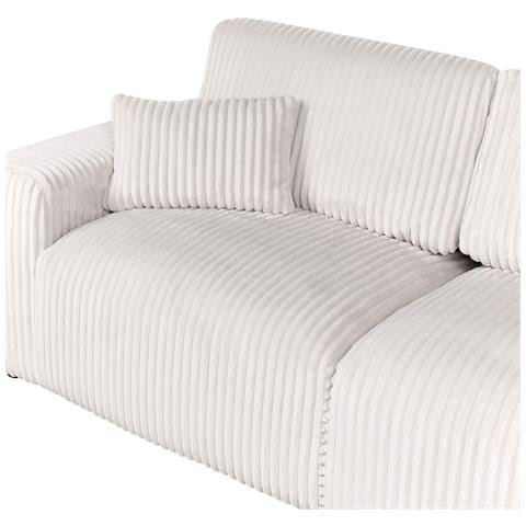 3 Posti Sandora Velluto A Coste Bianco Sporco - Foto 8