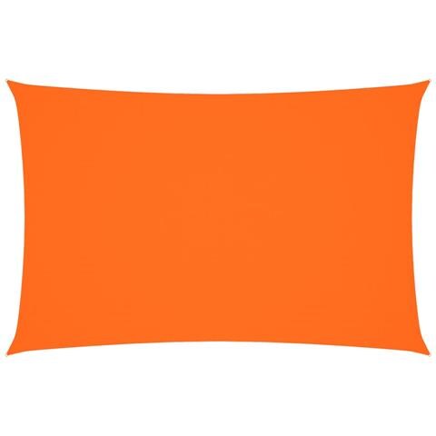 Parasole A Vela Oxford Rettangolare 2x4,5 M Arancione - Foto 1