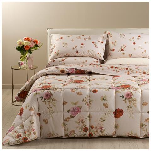 Trapunta Matrimoniale Rosabella In Cotone Colore Neutro Misura Matrimoniale - Foto 2