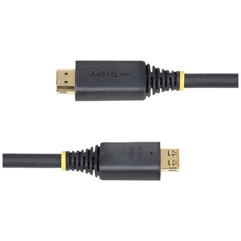 Cavo HDMI 2.0 ad Alta Velocità da 4,5m con Connettori a Scatto, 4K 60Hz / 1440p 144Hz, HDR10/HDCP 2.2/ARC, 18Gbps. Cavetto HDMI UHD per TV /Monitor in TPE - Foto 2