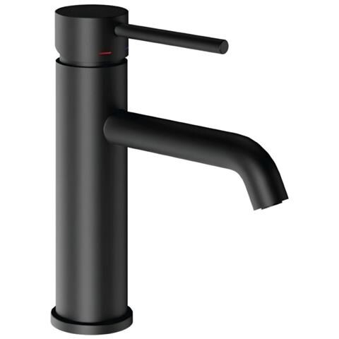 Miscelatore Monocomando Jazz Per Lavabo Installazione Rapida Acqua Calda Fredda *** Finitura- : Nero Opaco - Foto 1