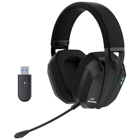 Casque Gaming Senin H01 Noir - Foto 5