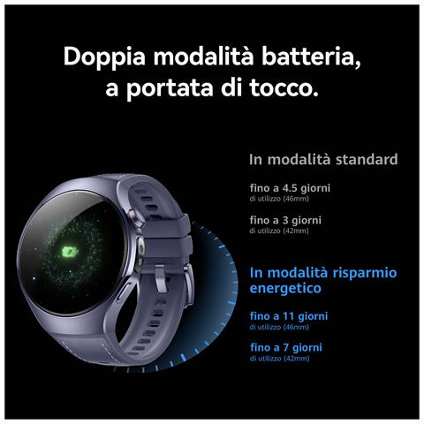 WATCH 5 (42 mm), cassa in acciaio inox 904L e cinturino beige. Compatibile con iOS e Android e chiamate E-sim - Foto 12
