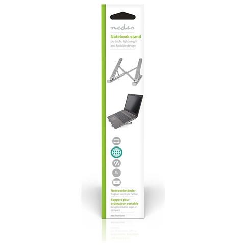 NBSTND100SI supporto per laptop Supporto per computer portatile Alluminio 43,2 cm (17") - Foto 10