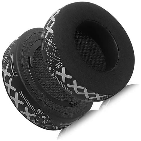 Cuscinetti Auricolari Di Ricambio Per Cuffie Corsair Virtuoso Rgb - Set Da 2, Arancioni Black&white - Foto 1