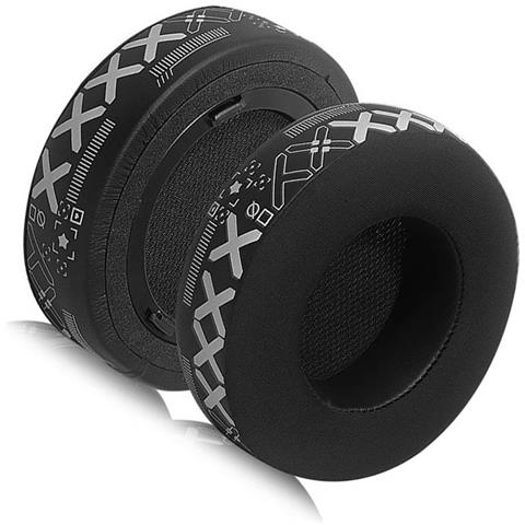 Cuscinetti Auricolari Di Ricambio Per Cuffie Corsair Virtuoso Rgb - Set Da 2, Arancioni Black&white - Foto 2