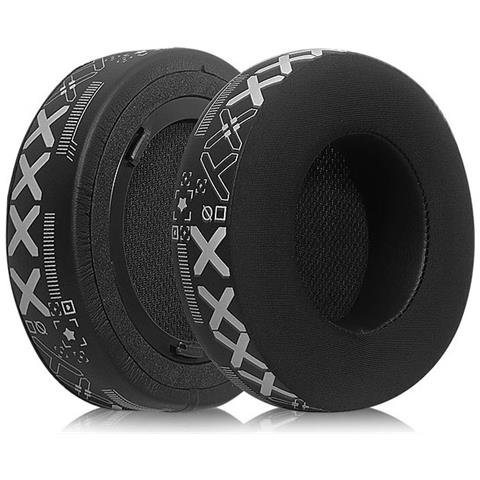 Cuscinetti Auricolari Di Ricambio Per Cuffie Corsair Virtuoso Rgb - Set Da 2, Arancioni Black&white - Foto 3