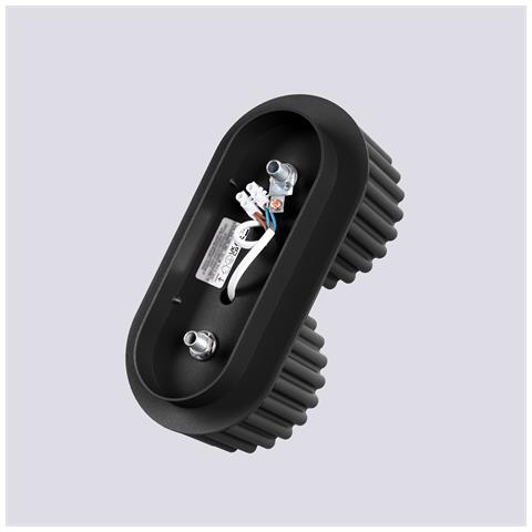 Lampada A Soffitto Aura 2 Nero Gx53 Sl. 1788 - Minimalist Lampada A Soffitto Nero 8x21x10 Cm - Foto 8