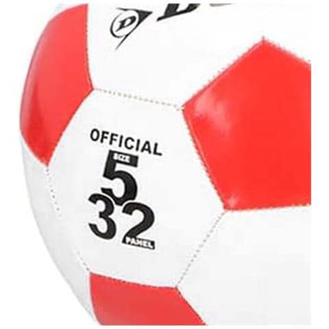 Pallone Da Calcio Taglia 5 A 32 Pannelli Classico, Rosso - Foto 2