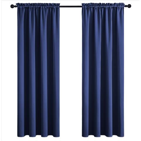 Tende Oscuranti Minimaliste Moderne Per Soggiorno E Camera Da Letto - Privacy E Blocco Della Luce Blue L - Foto 1
