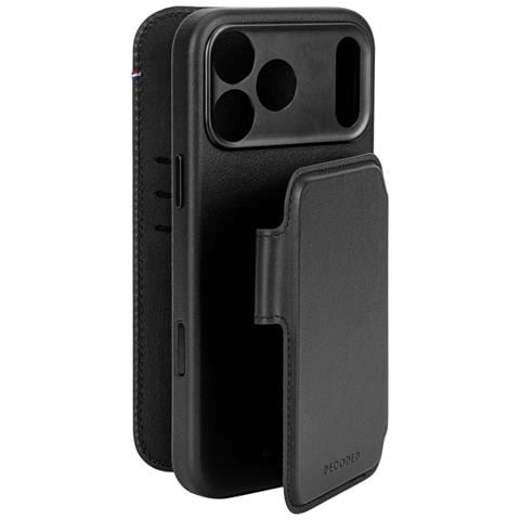 Custodia Magsafe Per Iphone 17 Pro Folio Staccabile Elegante E Resistente, Nero - Foto 2