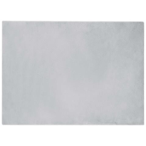 Tappeto in Pelliccia Sintetica di Coniglio Olite Grigio - Foto 1