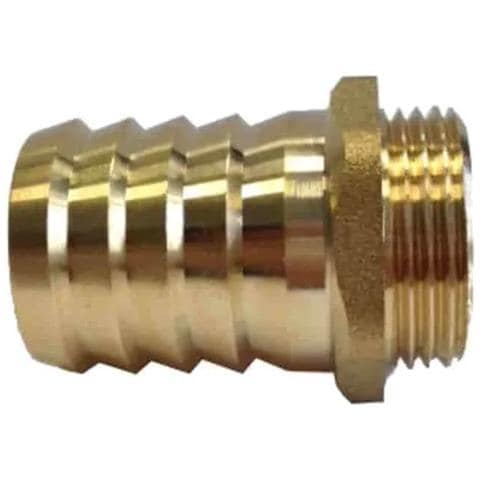 Raccordo Portagomma Ottone 1 Pollice  19mm - Foto 1