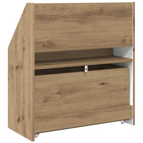 Libreria per Bambini Rovere artigianale 60 x 29,5 x 69 cm - Foto 9