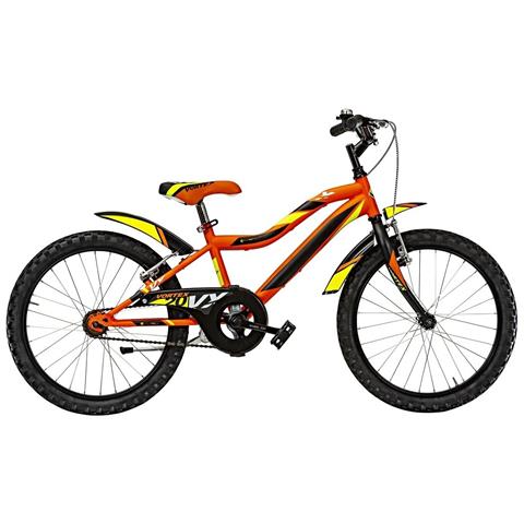 Bici Bimbo Mtb Misura 20 Mountain Bike Bambino Modello Vortex Vx20sc 1v - 28 Arancio Nero Giallo Fluo Opaco - Foto 1