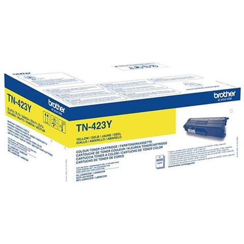 TN-423Y Toner Originale Giallo per HL-L8260CDW / HL-L8360CDW Capacità 4000 Pagine - Foto 1