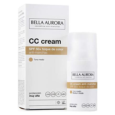 Cc Cream Medio Spf50+ Antimacchia Per Tutti Tipi Di Pelle - 30 Ml - Foto 2