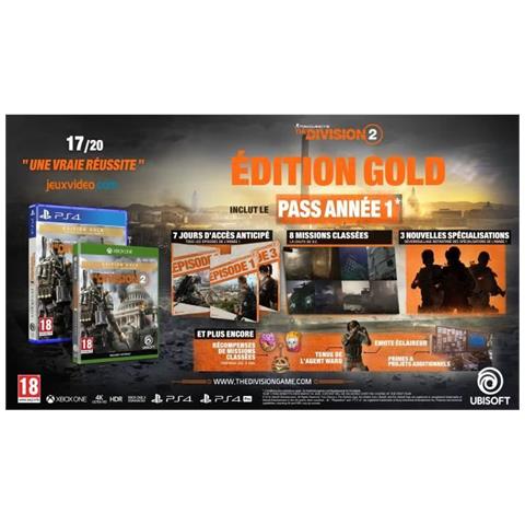The Division 2 Gold Edition Gioco Ps4 - Foto 2