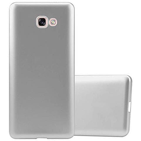Custodia Compatibile Con Samsung Galaxy A7 2017 In Argento Metallico - Coperchio Protettivo In Silicone Tpu Flessibile - Foto 1