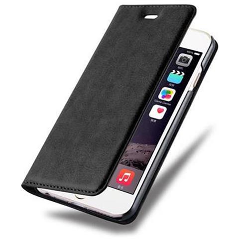 Cadorabo Custodia Compatibile Con Apple Iphone 6 / Iphone 6s In Nero Di Notte - Coperchio Protettiva Con Chiusura Magnetica, Funzione Stand E Tasca Per Le Carte - Foto 11