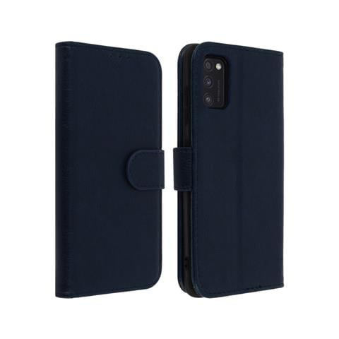 Custodia Samsung Galaxy A41 Portadocumenti Funzione Supporto Blu - Foto 1