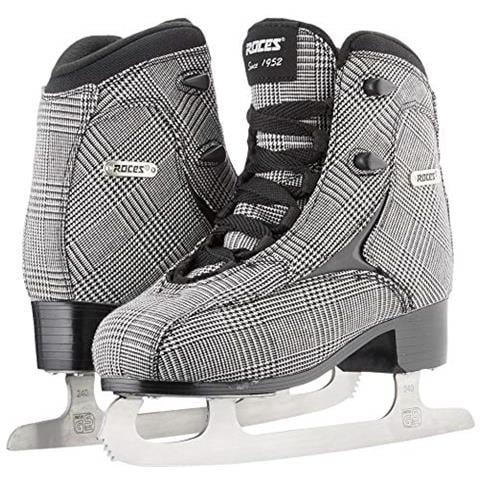 Brits Pattino Ghiaccio, Donna, Scacchi Neri / bianchi / argento, 40 - Foto 2