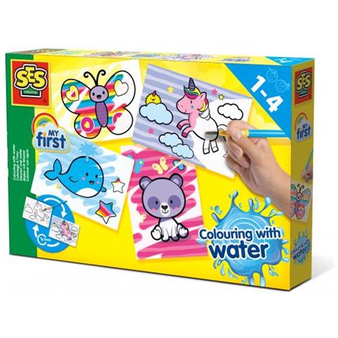 My First Colorare Con L'acqua - Animali Fantastici (Children's My First Colouring With Water Fantasy Animals Set, Unisex, 1 To 4 Years, Multi-colour [14454])  - Foto 1