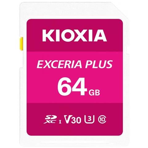Kioxia Exceria Plus Memoria Flash 64 Gb Sdxc Classe 10 Uhs-i (kioxia Sd-card Exceria Plus 64gb)  - Foto 1