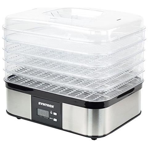 , Dispositivo Per L’essicazione In Acciaio Inox, 350 Watt, Con 5 Livelli - Foto 2