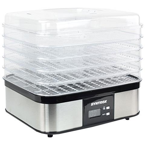 , Dispositivo Per L’essicazione In Acciaio Inox, 350 Watt, Con 5 Livelli - Foto 3