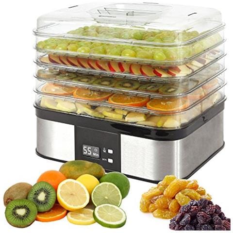 , Dispositivo Per L’essicazione In Acciaio Inox, 350 Watt, Con 5 Livelli - Foto 1