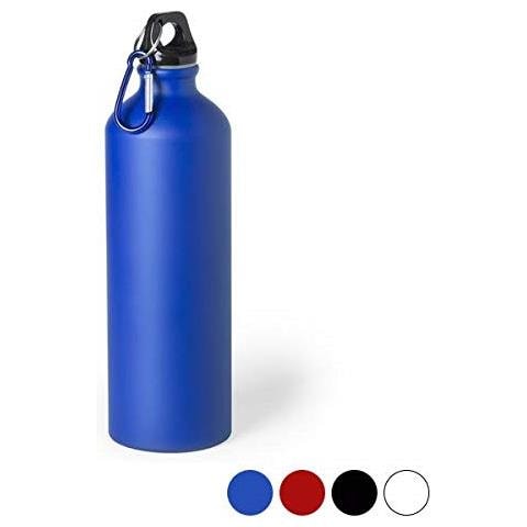 Outdoor Bigbuy Bottiglia In Alluminio (800 Ml) 145.491 Rosso - Foto 1