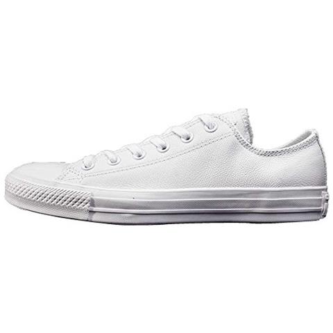 Chuck Taylor Ct Ox Leather, Scarpe Da Fitness Unisex-adulto, Bianco (bianco 100), 43 - Foto 5