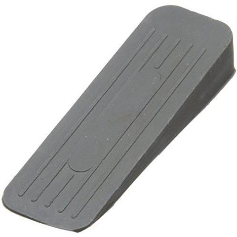 Bh02509 Deluxe Heavy Duty Antiscivolo In Gomma Della Porta Wedge Stopper Grigio - Foto 1