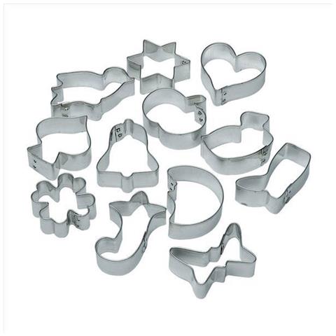 Set Di 12 Formine Per Biscotti - 1012 - Foto 1